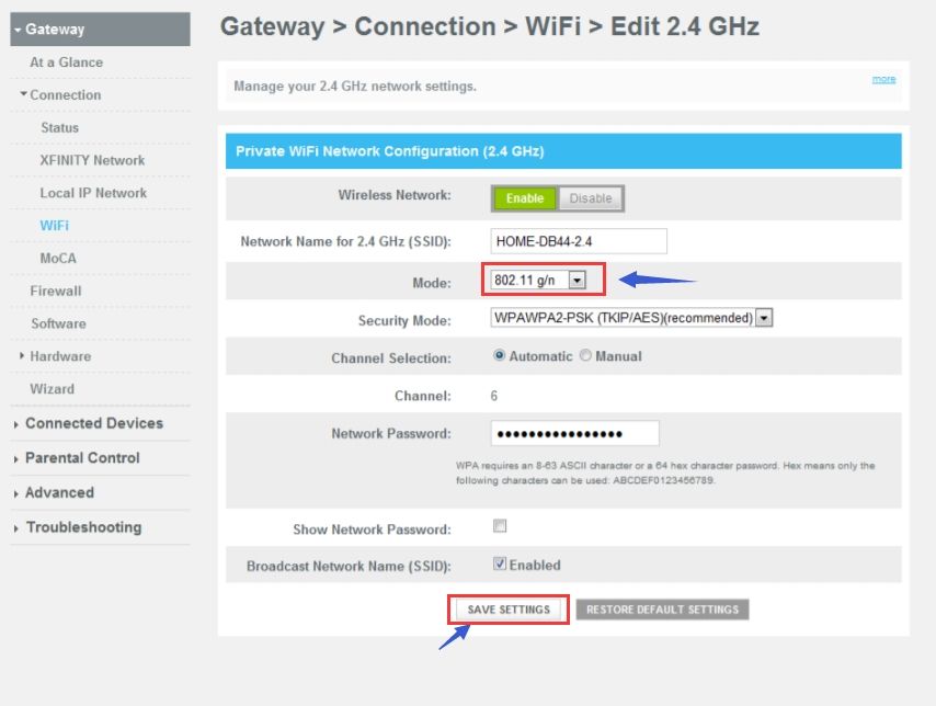 the camera cannot work wifi wireless after the network cable is disconnected