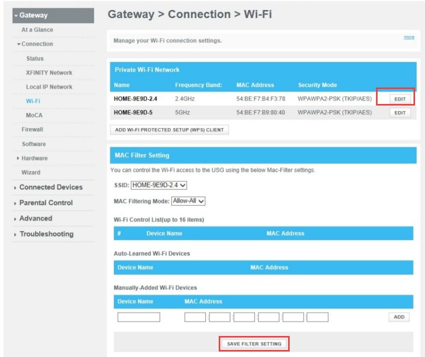 the camera cannot work wifi wireless after the network cable is disconnected