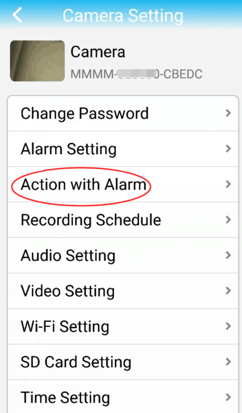 Enable E-mail alarm alerts, app push notification,SD recording when motion is detected