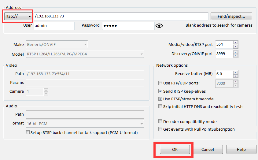 How to connect IP Camera to Blue Iris