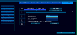 What should I do if I forget the password for logging in to the NVR?